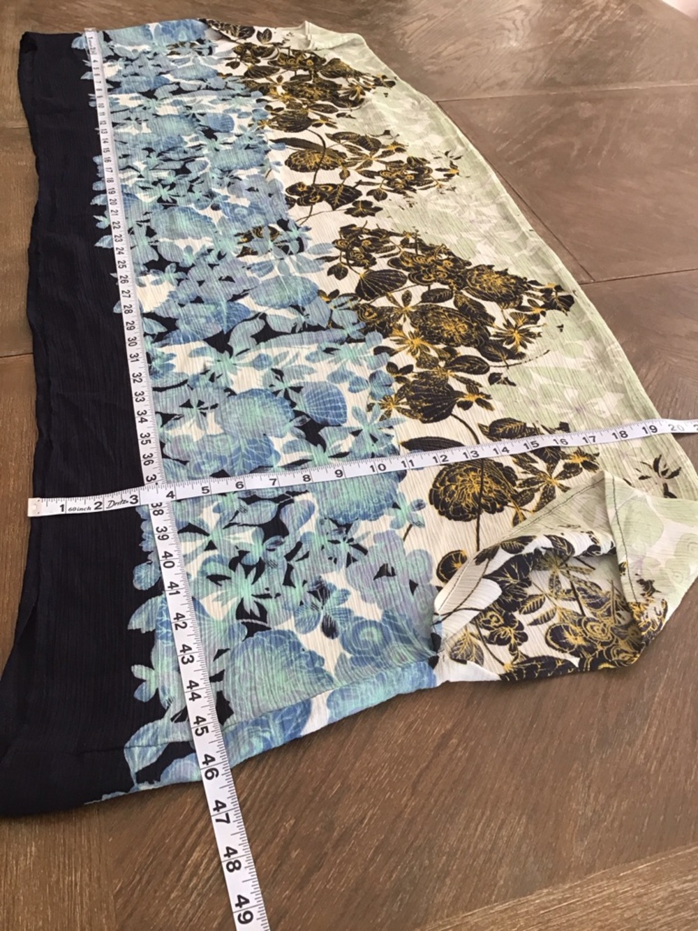 Roffe Accessories beautiful women’s floral sheer boho kimono wrap scarf overlay - Picture 15 of 16